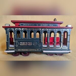 San Francisco Cable Car Music Box